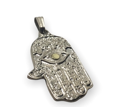DV 721 Dije Mano de Fatima Plata 925 y Oro - comprar online