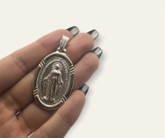 DV 617 Dije Virgen Maria Plata 925