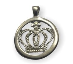 DV 622 Dije Corona Plata 925 - comprar online
