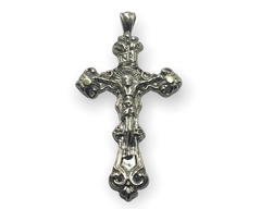 DV 626 Dije Cruz Plata 925 y Oro - comprar online