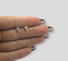 ART 1 Aros Cruz Plata 925
