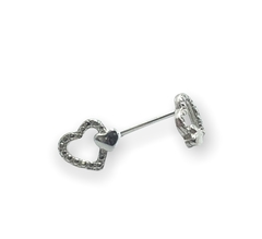 ART 1 Aros Corazon-1 Plata 925 - comprar online
