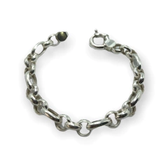 PU-ROLO2 3X1 Pulsera Rolo Cierre Marinero Plata 925