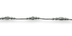 SNAKE 16 Pulsera Bolitas Cierre Regulable Plata 925 - comprar online