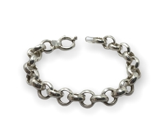 PU-ROLO 4 Pulsera Rolo Cierre Marinero Plata 925