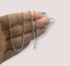 CAD 35 - 4.7 gr Cadena Plata 925 - Variedad de medidas
