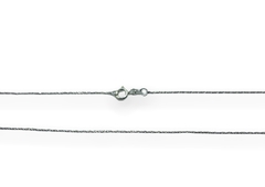 CAD 19 - 1.8 gr Cadena Cola de Raton Plata Italiana (45cm) - comprar online