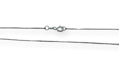CAD 18 - 2.7 gr Cadena Cola de Raton Plata Italiana (45cm) - comprar online