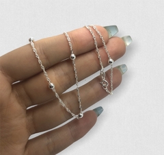 CAD 6 - 2.9 gr Cadena Plata 925 (45cm)