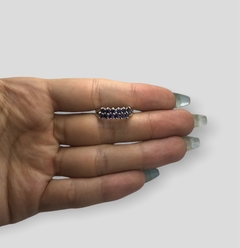AG 379 Anillo Piedras Violetas Plata 925 - comprar online