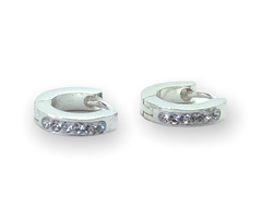 3555 Aros Cubano Cubics Blanco Acero Blanco (12 mm)