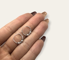PA 21 Aros Argollas (13 mm) Plata 925 - comprar online