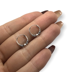 PA 20 Aros Argollas (13 mm) Plata 925 - comprar online