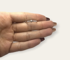 1.2 gr Anillo Finito Cruz Plata 925 - comprar online