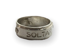 AV 781 - SOLTAR Anillo con Frase Plata 925 - Stal Joyas