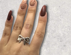 AV 668 Anillo Moño Plata 925 - comprar online