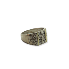 AV 625 Anillo Cruz Plata y Oro en internet