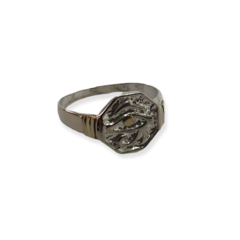 AV 277 Anillo Ojo de Horus Plata y Oro - comprar online