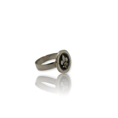 AV 053 Anillo Flor de Lis Plata 925 - comprar online