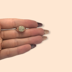 AG 64 MINI Anillo San Benito Plata y Oro - comprar online