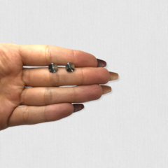 SWA-18 Aro Pasante (8 mm) - Variedad de Colores Plata Italiana - comprar online