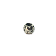 3.7 gr Dije Charm Estrella Plata Italiana