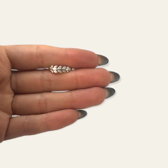 NAR 10 Anillo Hojas Plata 925 - comprar online