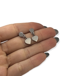 10199 Aros Colgantes Corazon Acero Quirúrgico - comprar online