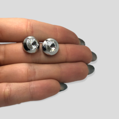 3003 Aros Pasantes con Cubic Blanco (13 mm) Acero Quirúrgico