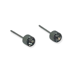 3077-4 Aros Circulares Cubic Blanco (4 mm) Acero Quirúrgico
