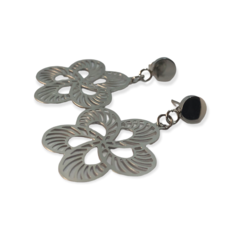 3156 Aros Colgantes Forma Flor Acero Quirúrgico