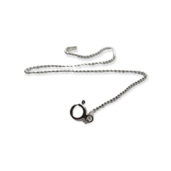 1 gr Pulsera Microbolitas Finita Plata Italiana