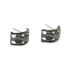 ART 14-17 Aros Pasantes Plata y Oro - comprar online