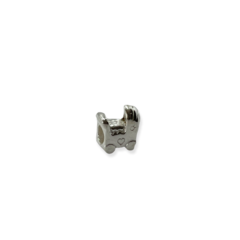 MINI 40 Dije para Charms Carrito de Bebe Plata Italiana