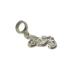 MINI 38 Dije para Charms Moto Plata Italiana