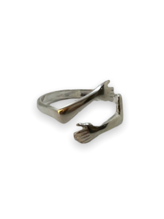 AV 009 Anillo Abrazo Plata 925 (SIN ESTUCHE) en internet