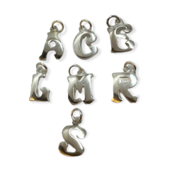 DV 003 Dije Iniciales - A PEDIDO CONSULTE STOCK Plata 925