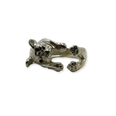 MAAN 175 Anillo Perro Bulldog Plata 925 en internet
