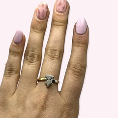 MAAN 05 Anillo Nena Plata y Oro - comprar online