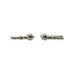 2.2 gr Aros Trepadores Bolitas Plata Italiana en internet