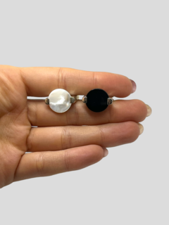NAR 13 Anillos con Piedra - Variedad de Colores Plata 925