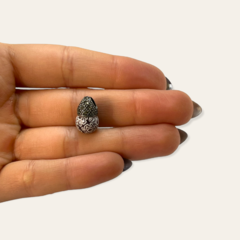 CAR 72 VI Dije "Lady Di" Piedra Floral (10 mm) Acero Quirúrgico - comprar online