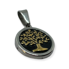 5748 Dije Arbol de la Vida Acero Quirúrgico