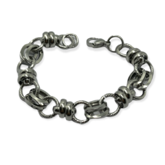 8005 Pulsera Eslabones Acero Quirúrgico