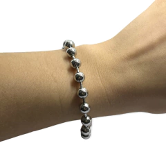 8008-2 Pulsera Bolitas (8 mm) Acero Quirúrgico - comprar online