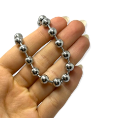 8008-2 Pulsera Bolitas (8 mm) Acero Quirúrgico en internet