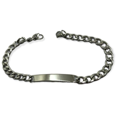 8169 Pulsera Identificatoria Acero Quirúrgico