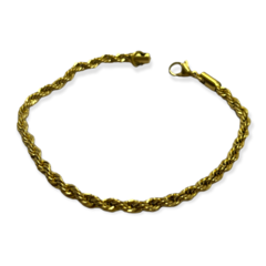 8168 GR DO Pulsera Trenzada Acero Quirúrgico Dorado en internet