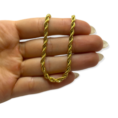 8168 GR DO Pulsera Trenzada Acero Quirúrgico Dorado - comprar online
