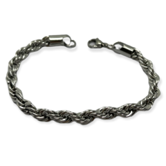 8168 PLUS Pulsera Trenzada Acero Quirúrgico